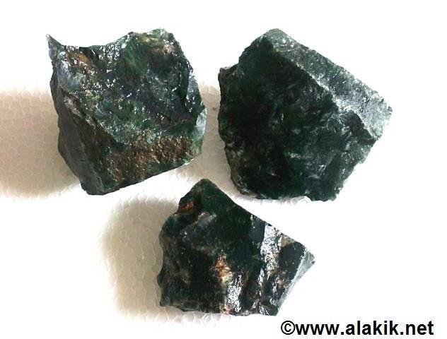 alakik. Wholesale raw moss agate chunks - Alakik - Universal Exports
