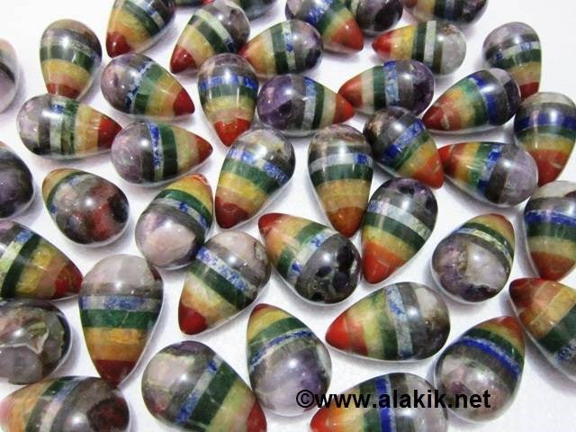 Picture of Chakra Bonded Gemstone Eggs