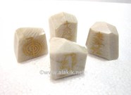 Picture of Cream Moonstone Usui Natural Point set