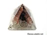 Picture of Crystal Quartz Tourmaline Orgone Pyramid with coopper spring, Picture 1