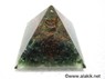 Picture of Green Aventurine Copper Coil Orange Pyramid, Picture 1