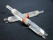 Show details for Crystal Quartz Bonded Chakra Healing Wands Picture of Crystal Quartz Bonded Chakra Healing Wands