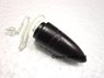 Picture of Rose Wood Bullet pendulum with chain, Picture 1