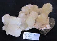 Picture of Stilbite Flower formation on Chalcedony Rock 0011
