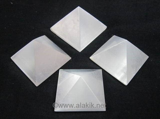 Picture of Selenite Pyramids