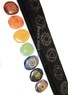 Picture of Thymus Chakra set with velvet purse, Picture 1