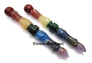 Picture of Bonded Chakra Finly Carved Healing wand