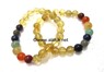 Picture of Crystal 7 chakra beads elastic bracelets, Picture 1