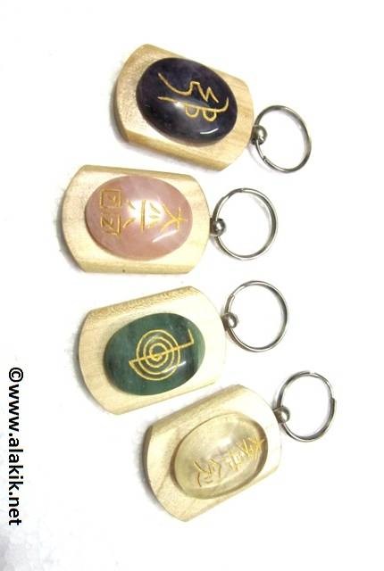 Picture of RACK Usui Reiki Engraved Keyring Set