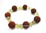 Picture of Big Rudraksha citrine Beads Bracelet, Picture 1