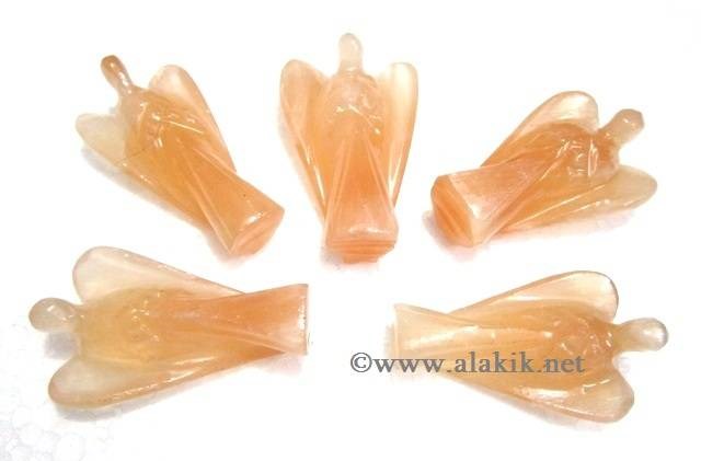 Picture of Orange Selenite 2 Inch Angel