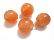 Picture of Orange Selenite Balls