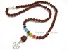 Picture of Rudraksha Chakra Penctacle Star Necklace, Picture 1