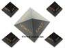 Picture of Black Agate  NEWS Pyramid, Picture 1