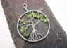 Picture of Peridot Tree of Life Pendant, Picture 1