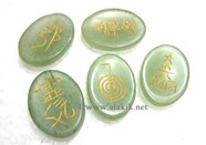 Picture of Green Jade 5pcs Usai Worrystone Set