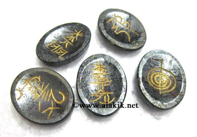 Picture of Hematite 5pcs USAI Worrystone Set