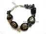 Picture of 5 Element Tumble  chakra fuse wire bracelet, Picture 1