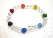 Picture of Chakra Crystal Beads 3x1 bracelet