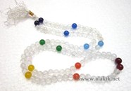 Picture of Chakra Crystal Beads 8x1 Japa mala
