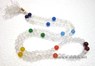 Picture of Chakra Crystal Beads 8x1 Japa mala, Picture 1