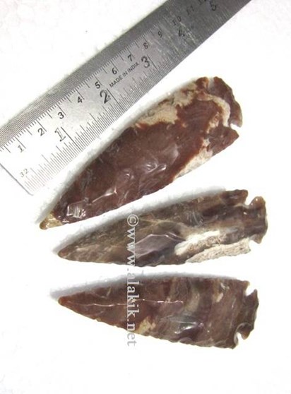 Picture of 4 inch Polish Arrowheads