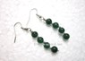 Picture of Green jade Beads Earrings, Picture 1