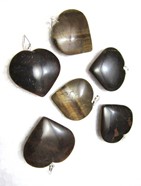Picture of Tiger Eye Heart Pendants