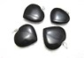 Picture of Black Obsidian Heart Pendants, Picture 1