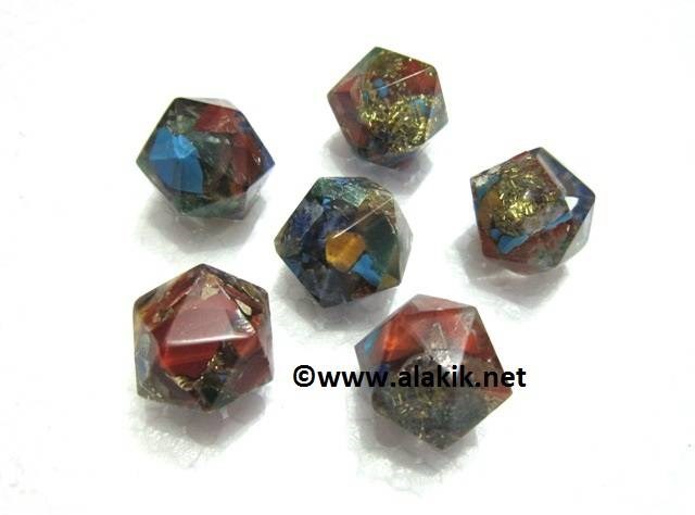 Picture of Chakra Orgone Icosahedron