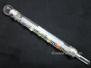 Picture of Chakra Selenite Glass Fill Healing Stick