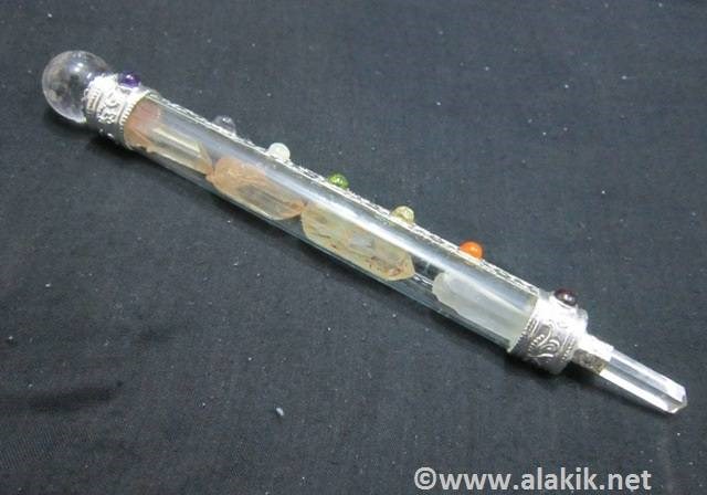 Picture of Crystal Quartz Raw Chakra Chakra Glass Healing Stick