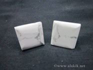 Picture of Howalite Square Cufflinks
