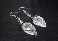 Picture of Crystal Arrowheads earring with crystal chips