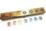 Picture of Crystal Quartz Colouful Chakra Emotion Disc Set with Engrave chakra box, Picture 1
