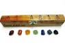 Picture of Plain Tumble Set with Engrave Sanskrit Chakra Colourful 7 hole box, Picture 1