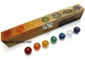 Picture of Chakra Ball Set with Engrave Chakra colourful 7 hole box, Picture 1