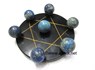 Picture of Pentagram Grid Disc with Lapis Lazuli Balls, Picture 1