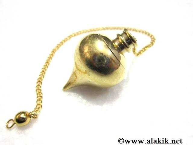 Picture of Golden Metal Chamber ball point pendulum big size