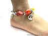 Picture of Chakra Tumble Anklet with charms, Picture 1