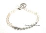 Picture of Howalite Crystal Anklet with YinYang, Picture 1
