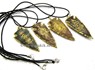 Picture of Agate Electroplated USAI Arrowhead Pendant Set, Picture 1
