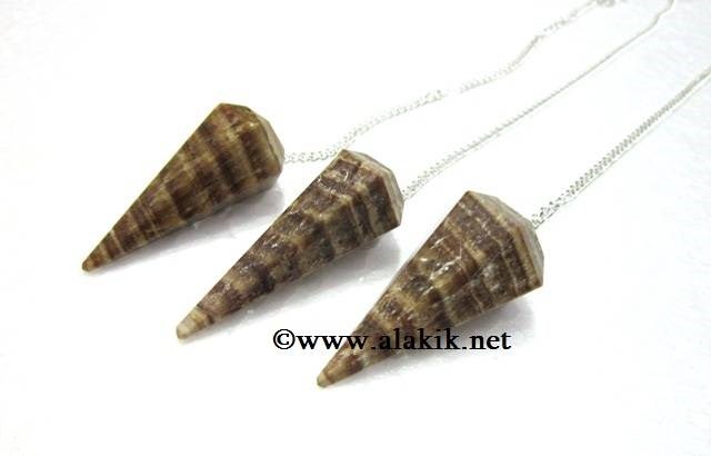 Picture of Aragonite 6 facet Pendulum