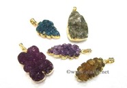 Picture of Druzy Electroplated Pendants