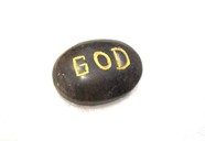 Picture of Blue Jade GOD Pocket Stone