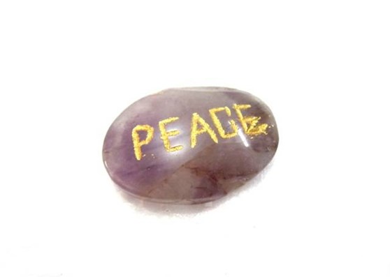 Picture of Amethyst PEACE Pocket Stone