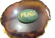 Picture of Green Aventurine PEACE Pocket Stone