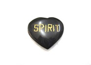 Picture of Black Jasper Spirit Pocket Heart Stone