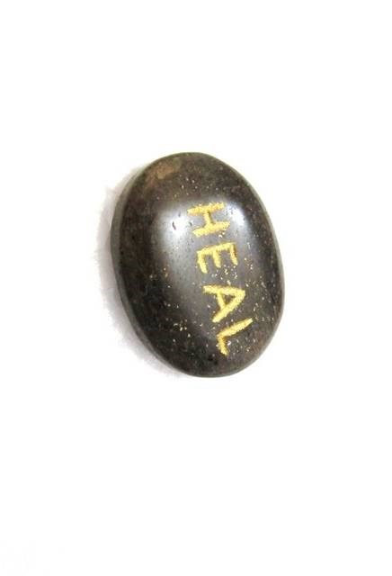 Picture of Blue Jade HEAL Pocket Stone