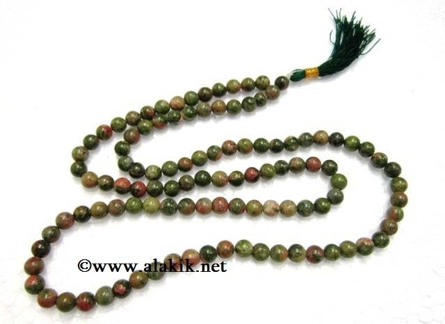 Picture of Unakite Japa mala